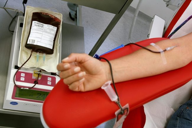 Scatta linvito a donare il sangue
